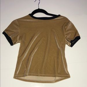 honey punch velvet top